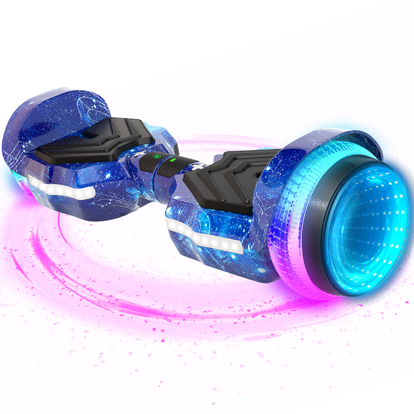 SIMATE Hurricane Tunnel LED Hoverboard 6.5'' 8.5Mph | 8 Miles