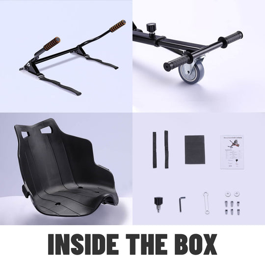 simate hoverboard go-kart attachment-inside the box