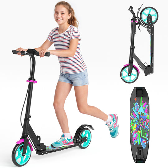 T2 Kick Scooter for Teen | Pink Black