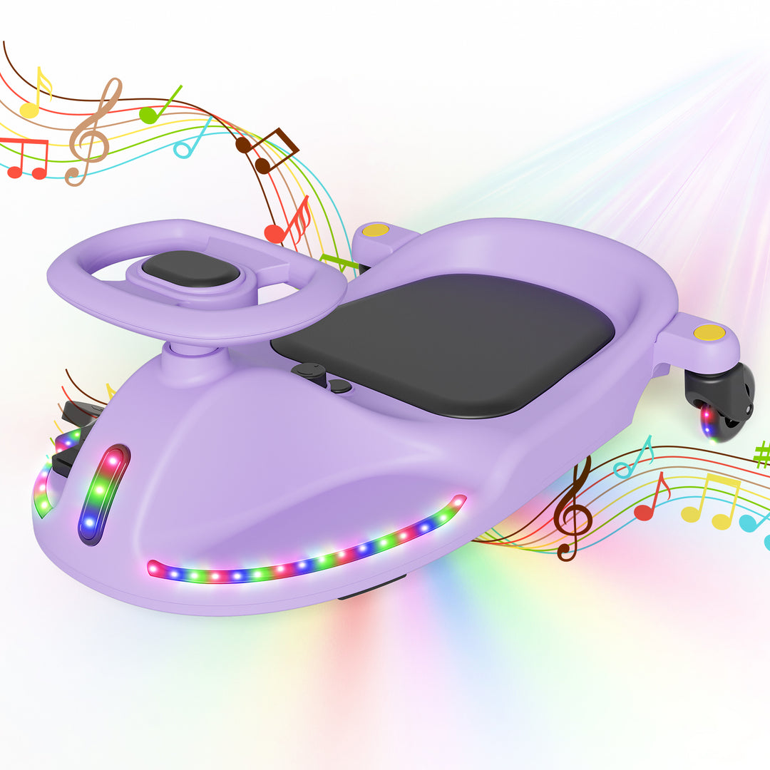 V1 Electric Wiggle Car for Kids | Purple