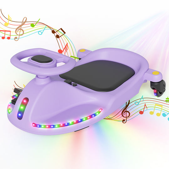 V1 Electric Wiggle Car for Kids | Purple