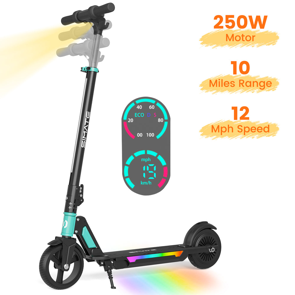 S7 Pro 250W Electric Scooter for Kids & Teens | Blue