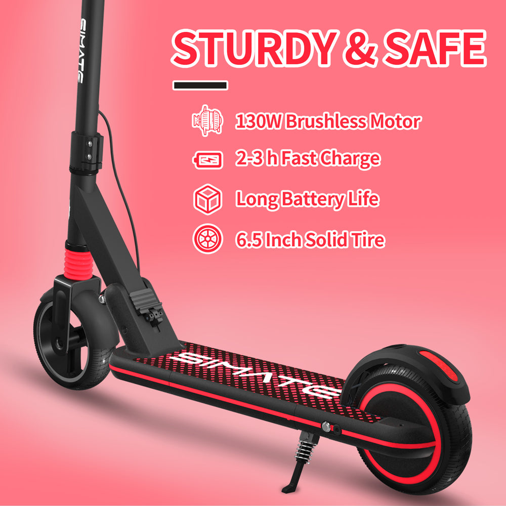 S1 Pro- Electric scooter for kids | foldable 5 Mph| 8.75 Range | Black