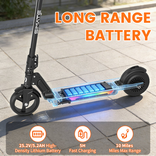 S7 Pro 250W Electric Scooter for Kids & Teens | Black