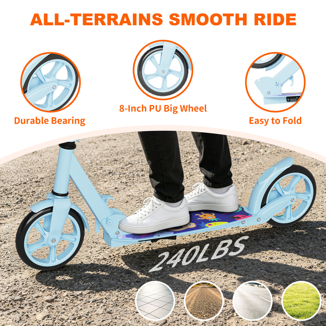 T1 Kick Scooter for Teen | New Blue