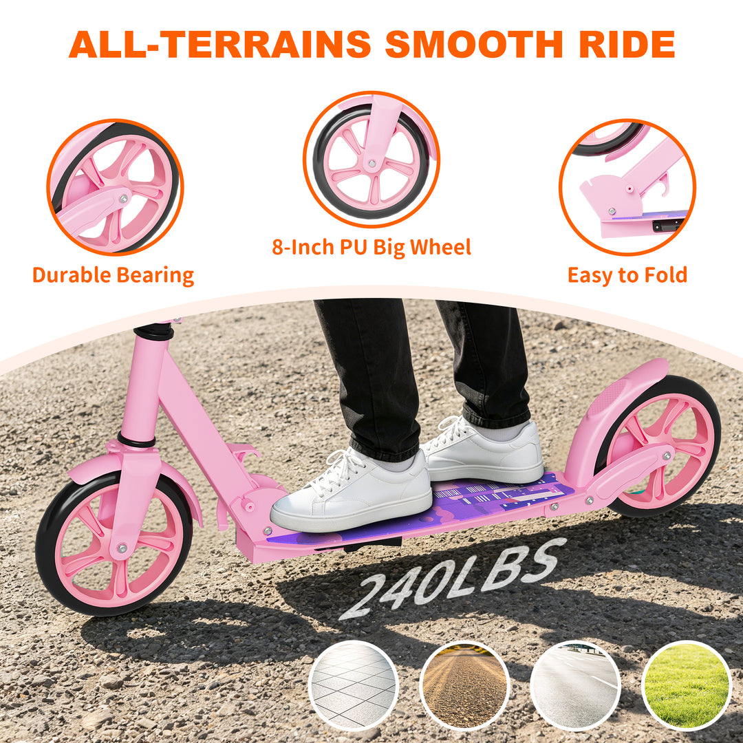 T1 Kick Scooter for Teen | New Pink