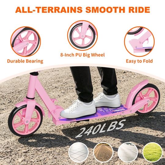 T1 Kick Scooter for Teen | New Pink