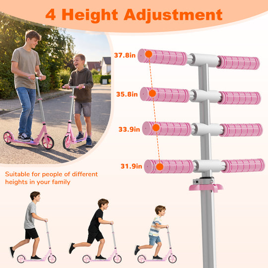 T1 Kick Scooter for Teen | New Pink