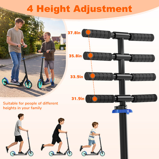 T1 Kick Scooter for Teen | Blue Black