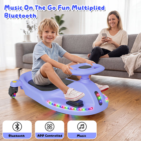 V1 Electric Wiggle Car for Kids | Blue