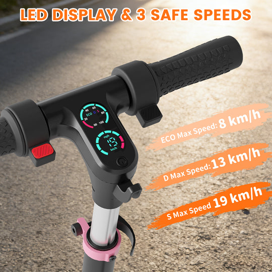 S7 Pro 250W Electric Scooter for Kids & Teens | Pink