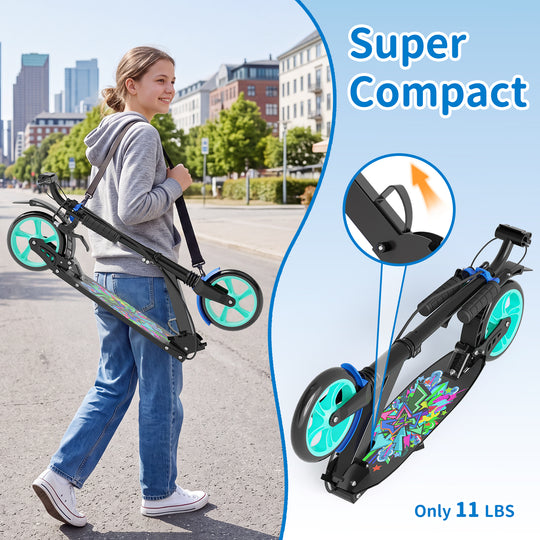 T2 Kick Scooter for Teen | Blue Black