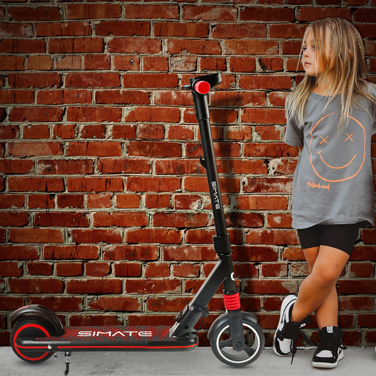 S1 Pro- Electric scooter for kids | foldable 5 Mph| 8.75 Range | Black
