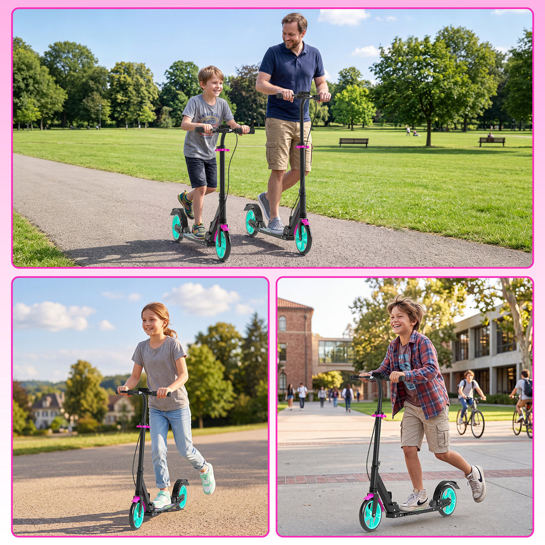 T2 Kick Scooter for Teen | Pink Black