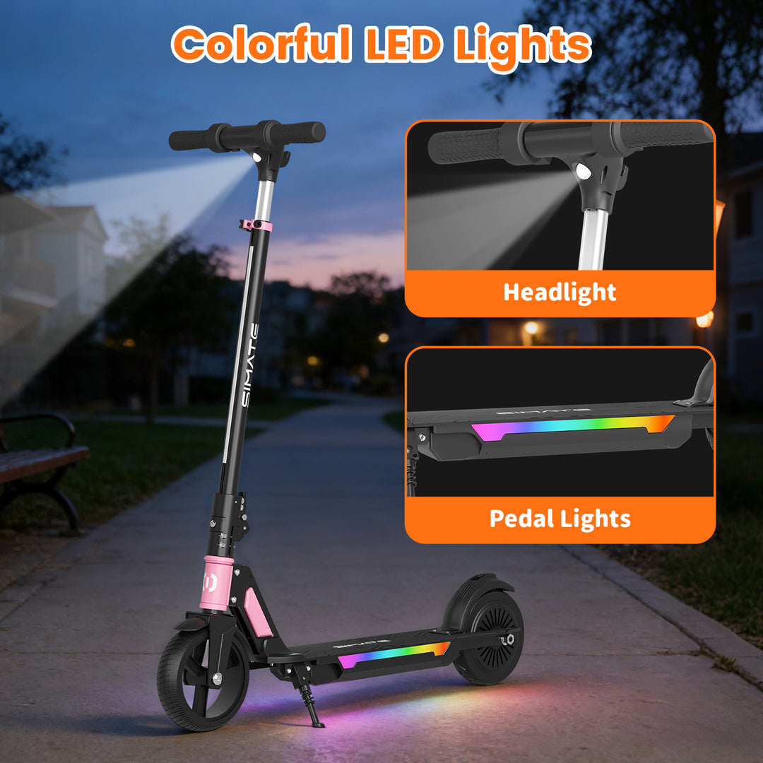S7 Pro 250W Electric Scooter for Kids & Teens | Pink