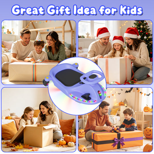 V1 Electric Wiggle Car for Kids | Blue