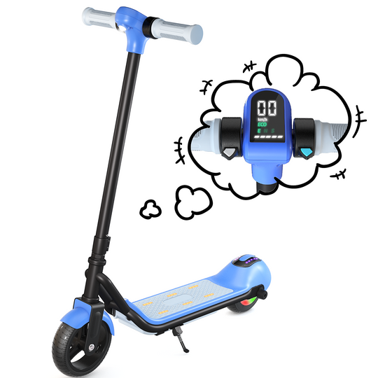S4 Echo kids electric scooter with bluetooth | Blue