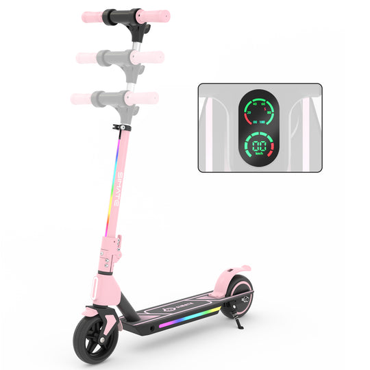 S2 Pro Adjustable Electric scooter for kids | Pink