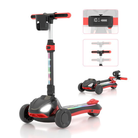 D3 kids 3 wheel scooter -- Black