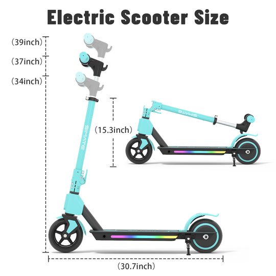 S2 Pro Adjustable electric scooter for kids | blue