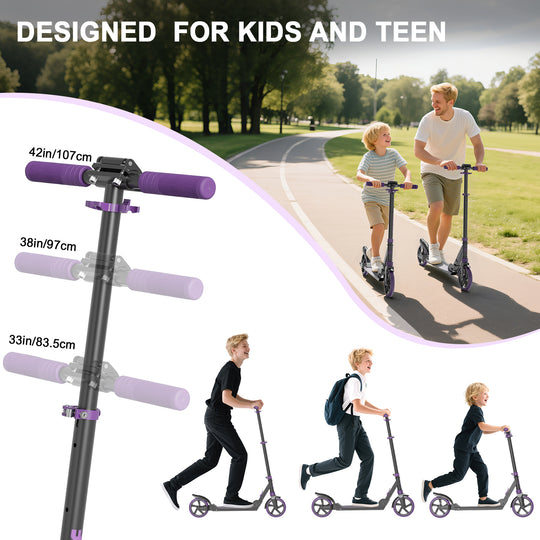 T1 Pro Kick Scooter for Teens | Purple