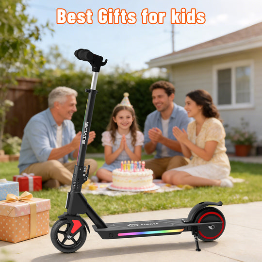 S2 Pro Adjustable Electric scooter for kids | Black