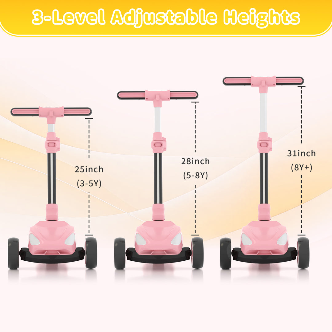D3 kids 3 wheel scooter
