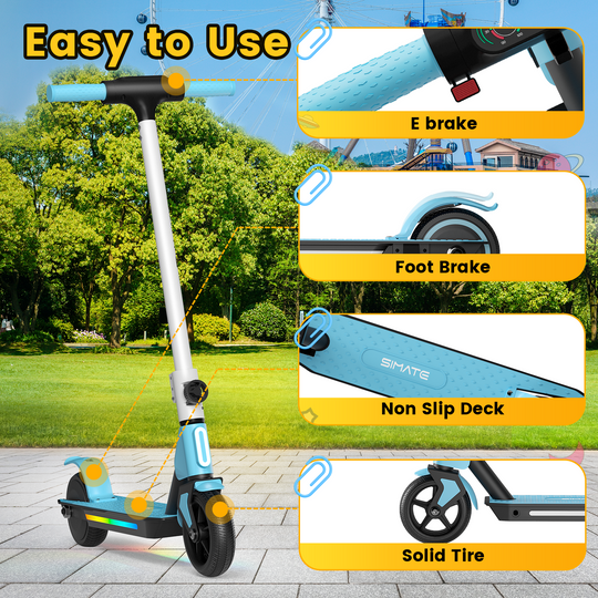 S2 kids scooter -- Blue