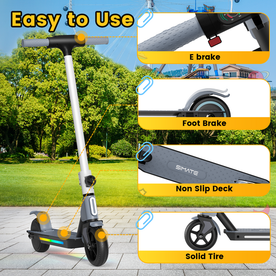 S2 kids scooter -- Grey