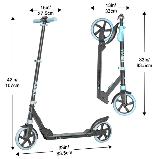 T1 Pro Kick Scooter for Teens | Blue