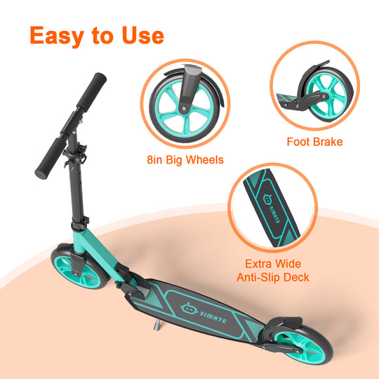 T1 Kick Scooter for Teen | Aqua