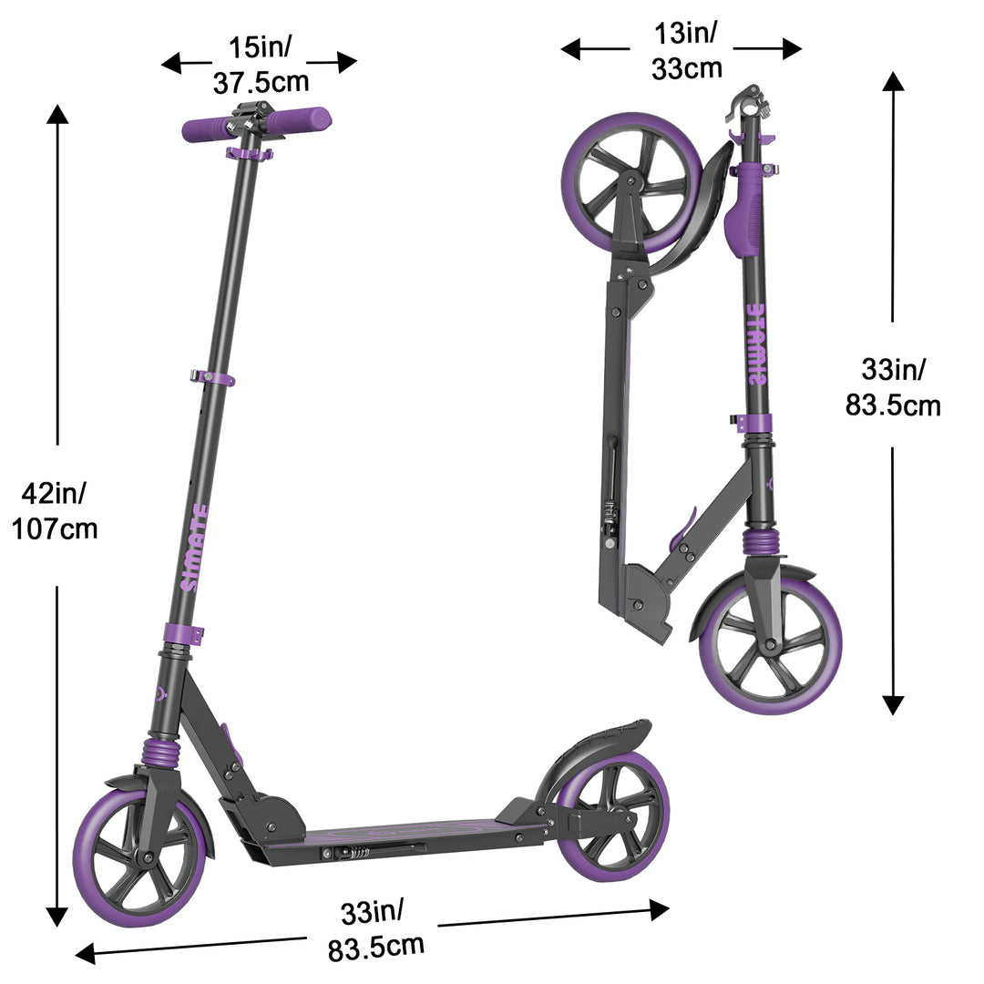 T1 Pro Kick Scooter for Teens | Purple