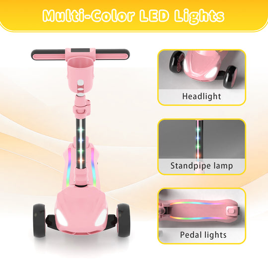 D3 kids 3 wheel scooter