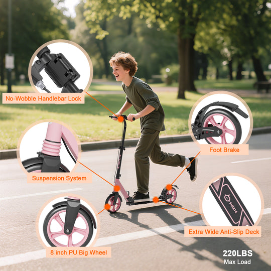 T2 Kick Scooter for Teens | Pink