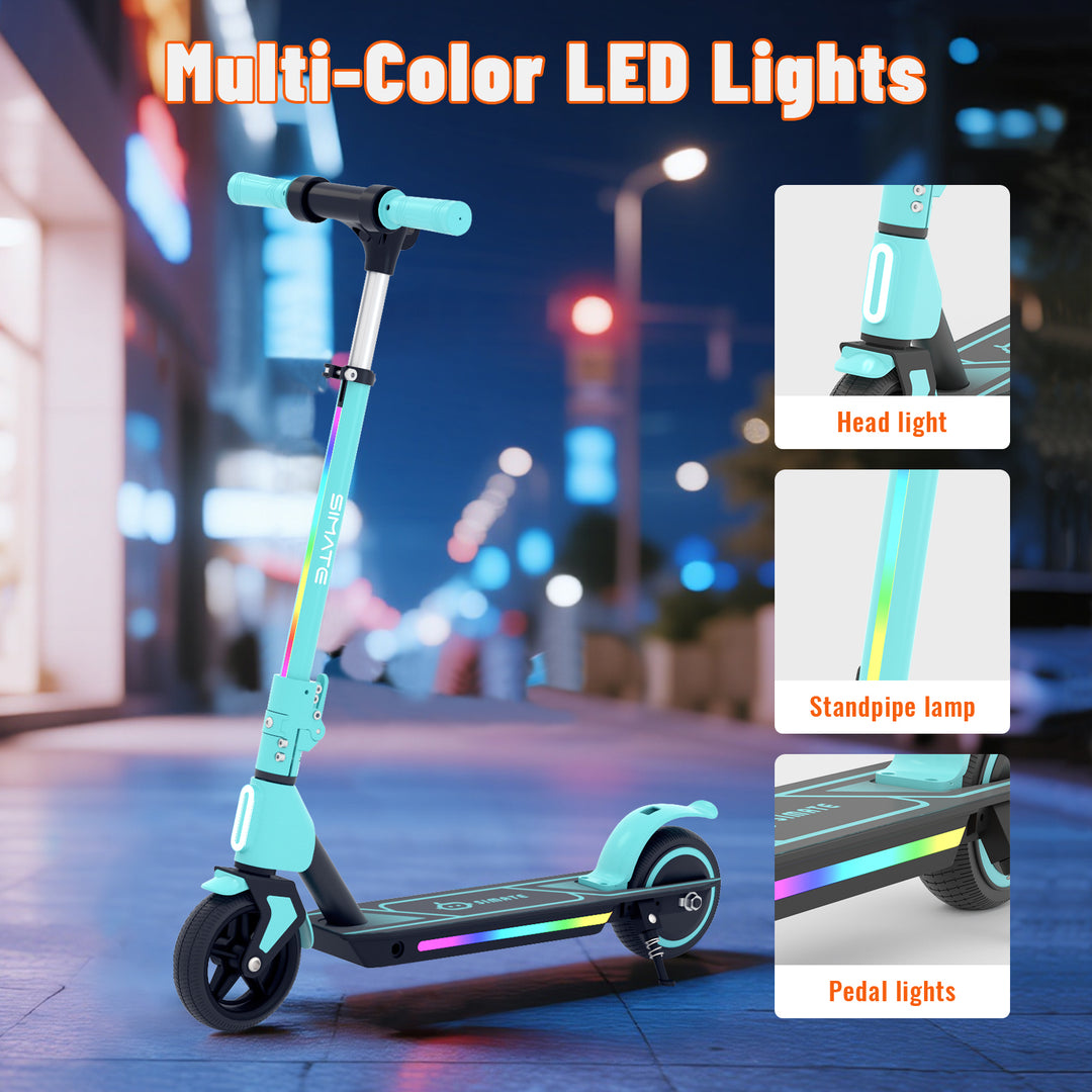 S2 Pro Adjustable electric scooter for kids | blue