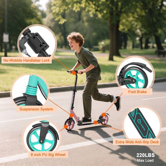 T2 Kick Scooter for Teens | Aqua