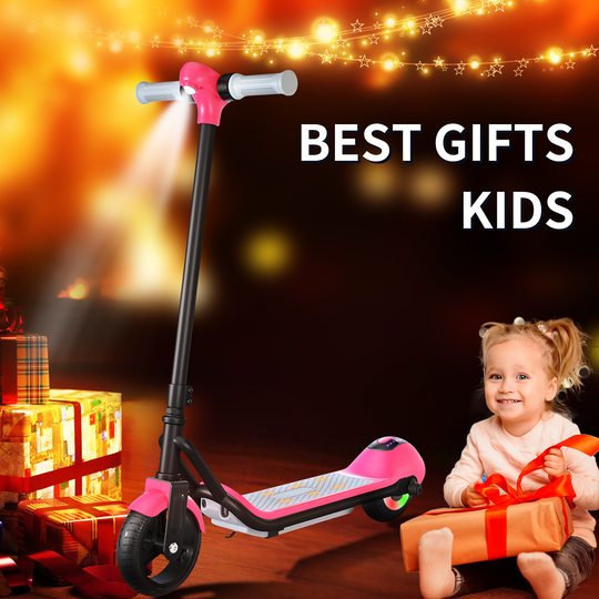 S4 Echo kids electric scooter with bluetooth | Pink