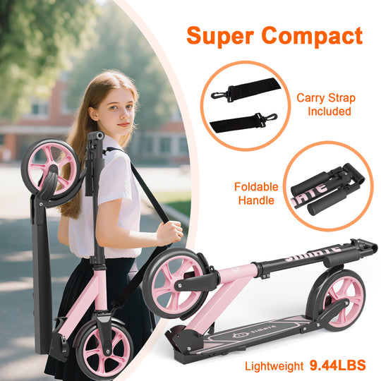 T1 Kick Scooter for Teens | Pink