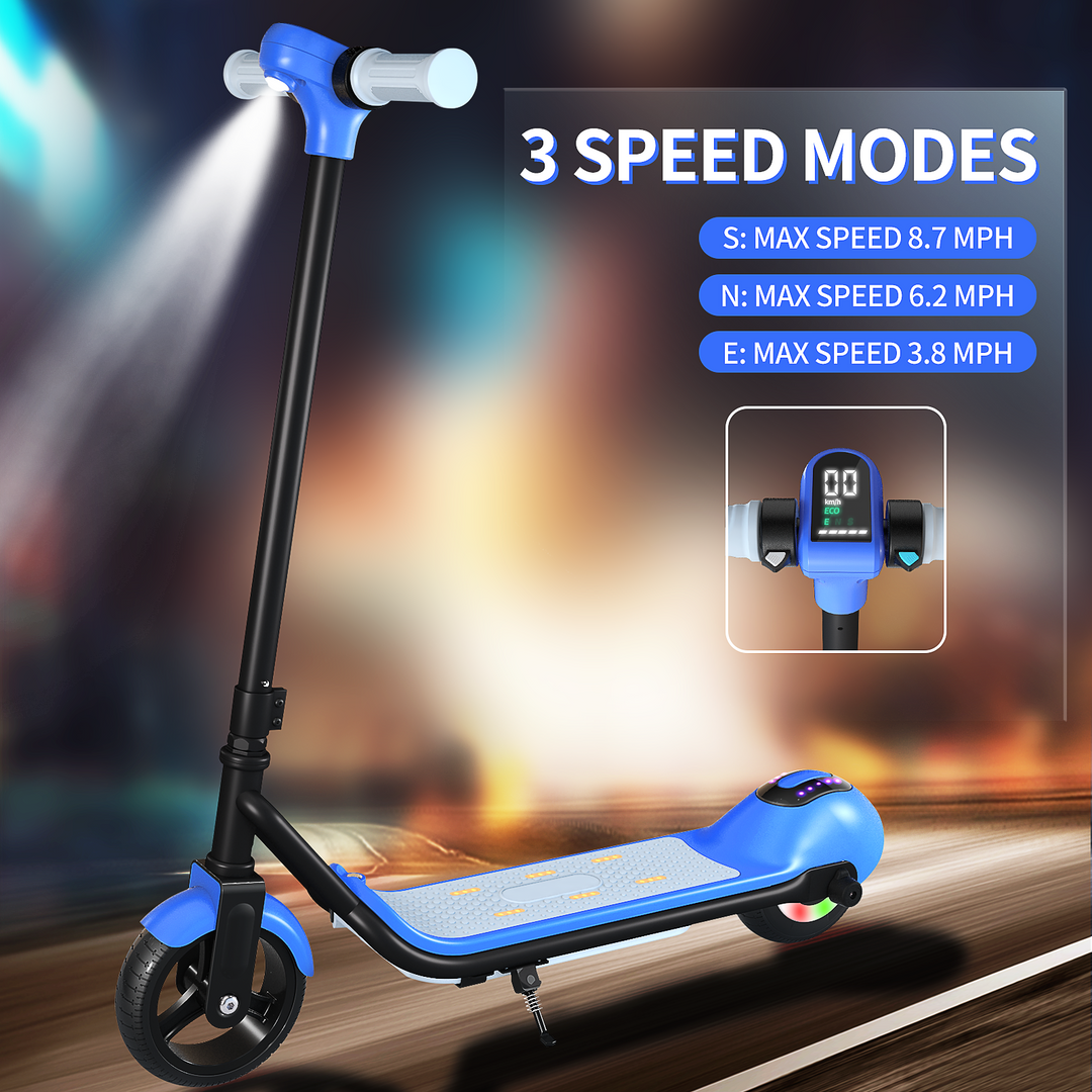 S4 Echo kids electric scooter | Blue