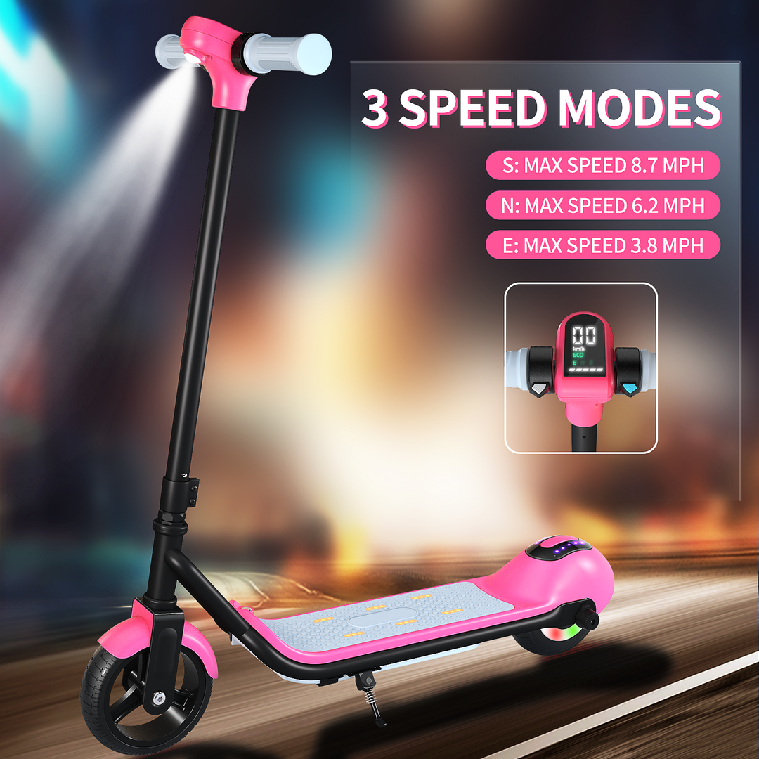 S4 Echo kids electric scooter | Pink