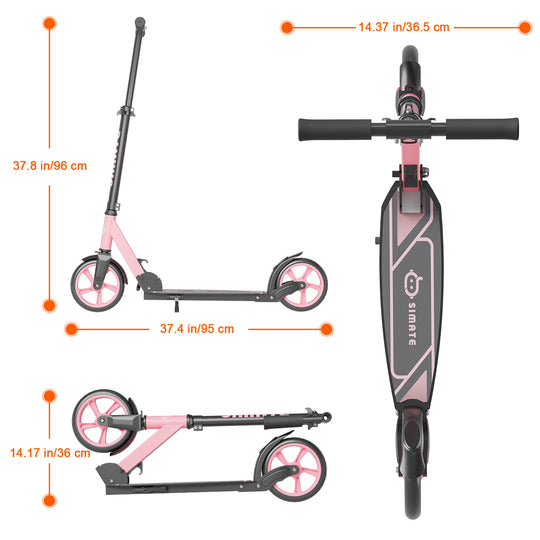 T1 Kick Scooter for Teens | Pink