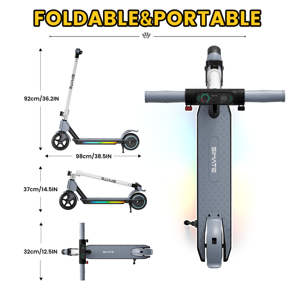 S2 kids scooter -- Grey