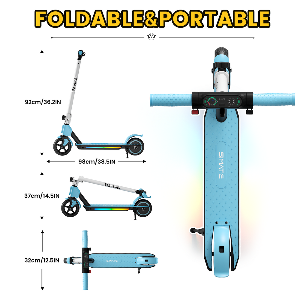 S2 kids scooter -- Blue