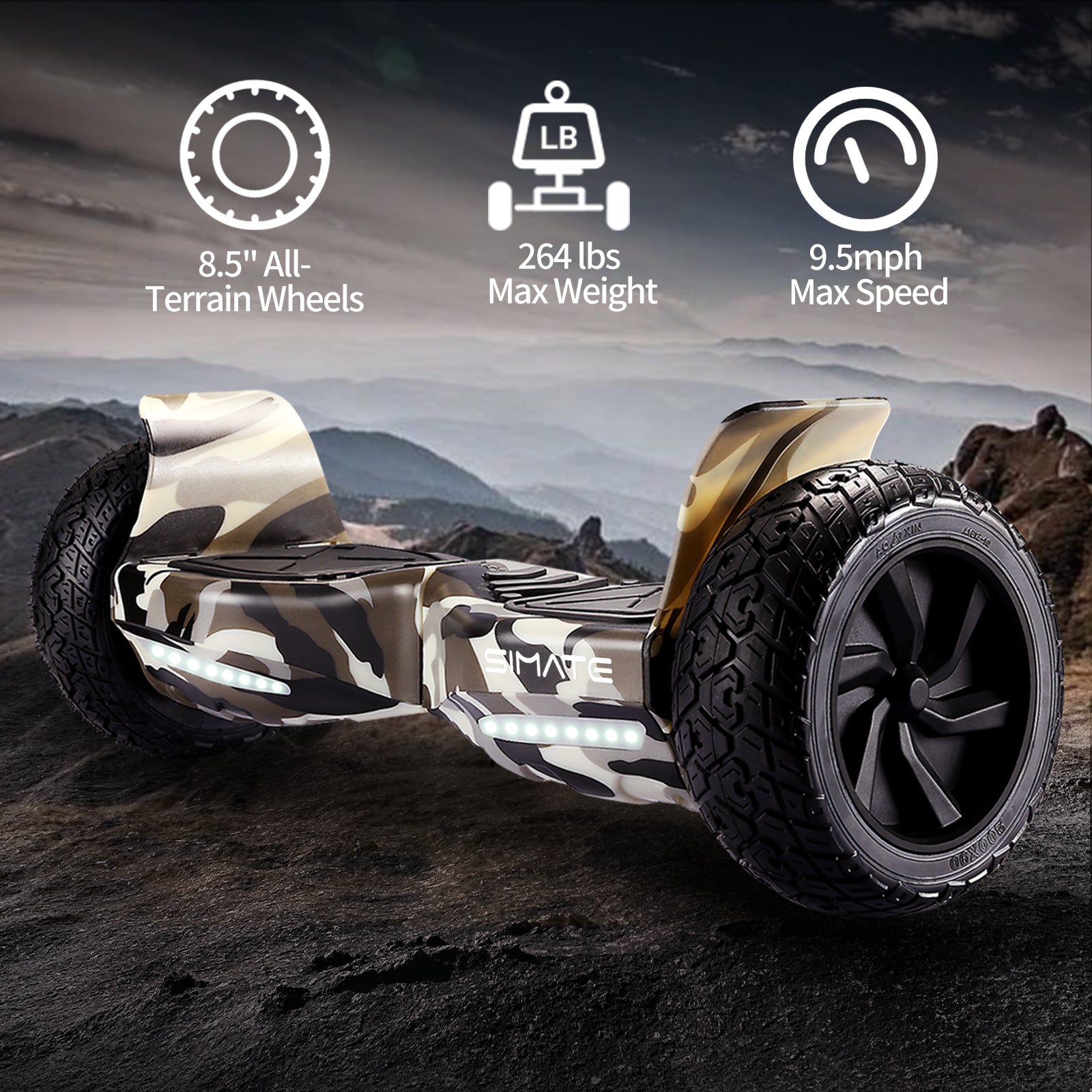 Tank 8.5'' Off Road - Camouflage