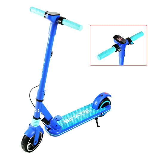 S1 Pro- Electric scooter for kids | Foldable 5 Mph| 8.75 Range (Blue)