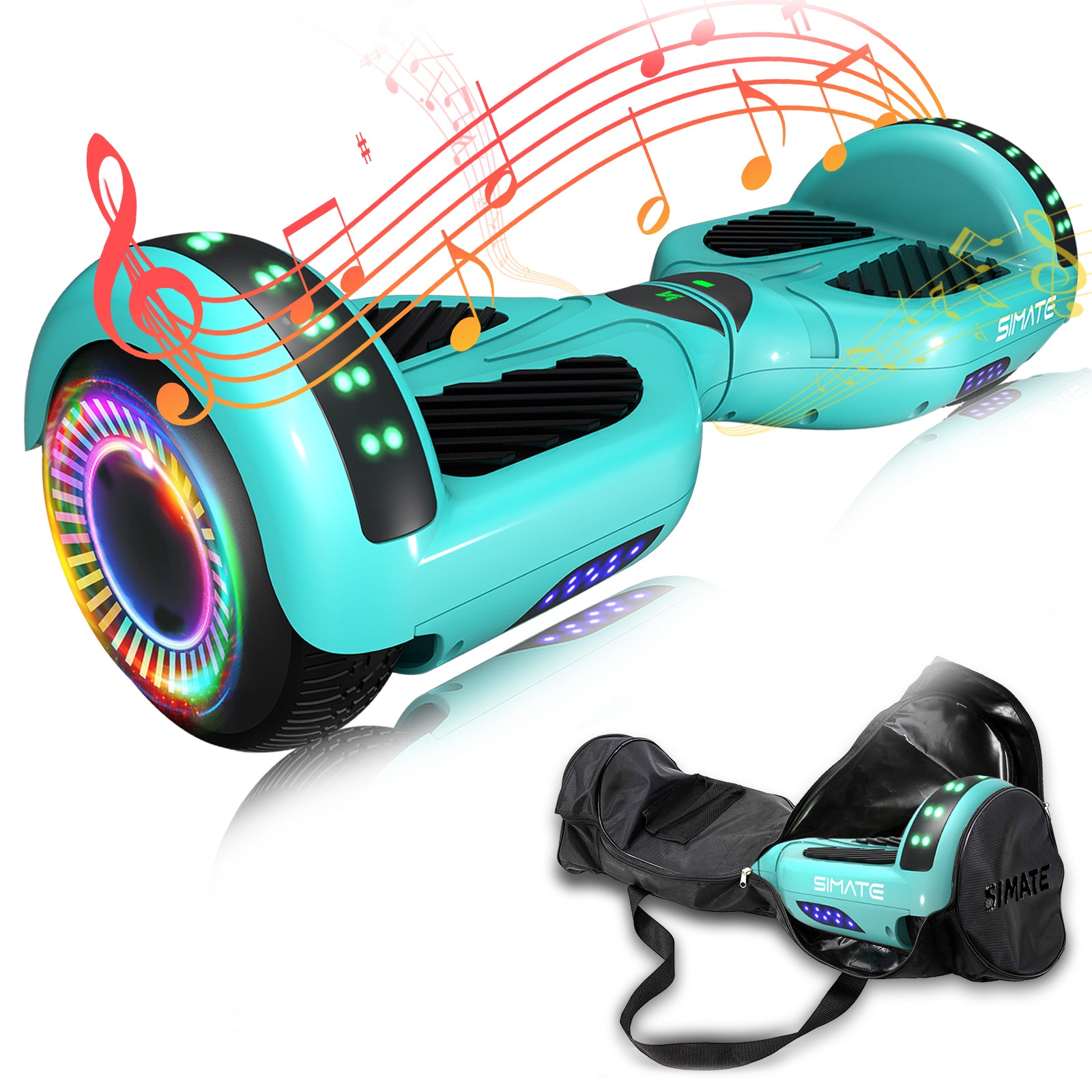 Apato 6.5'' Hoverboard For Kids -  Green
