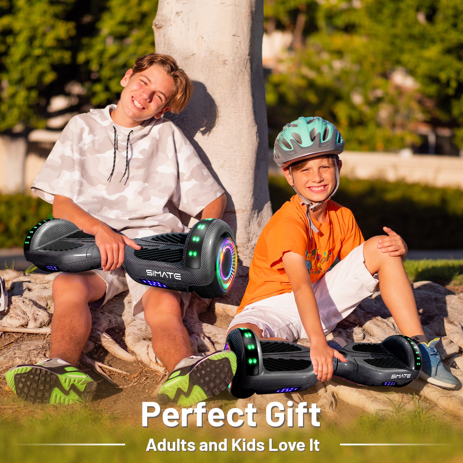 Apato 6.5'' Hoverboard For Kids - Carbon Fiber