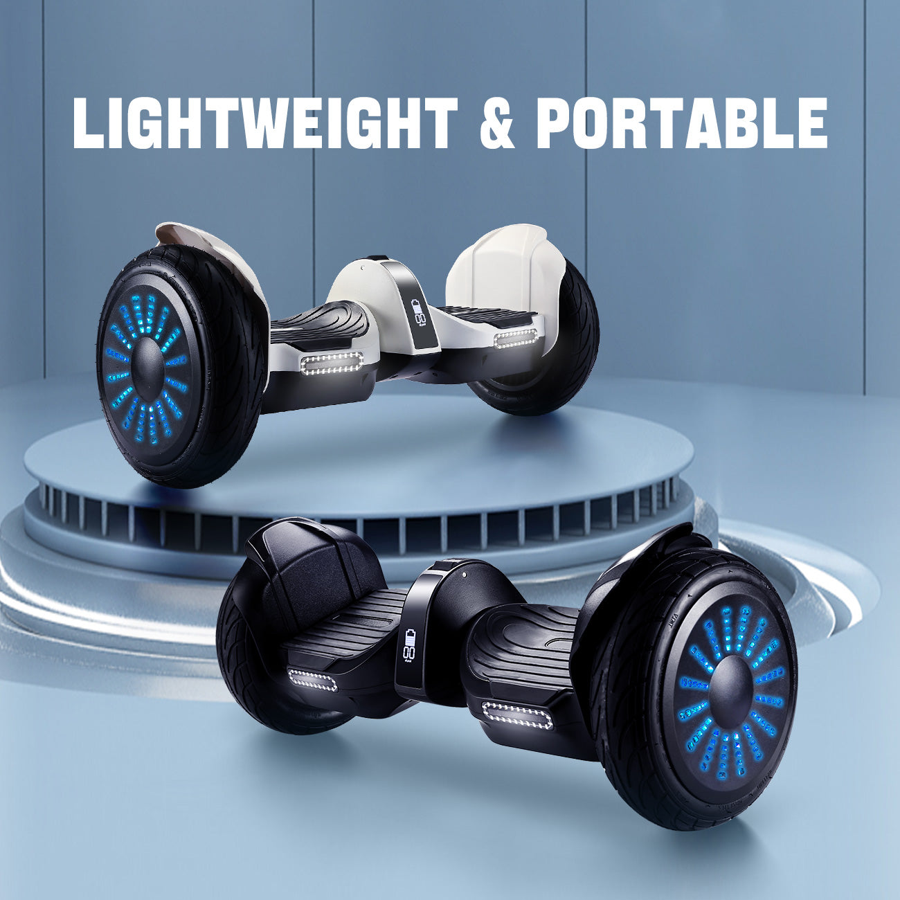 Epic 10‘’ Big Fat Hoverboard - White