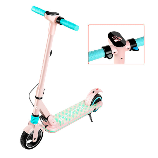 S1 Pro- Electric scooter for kids | Foldable 5 Mph| 8.75 Range (Pink)